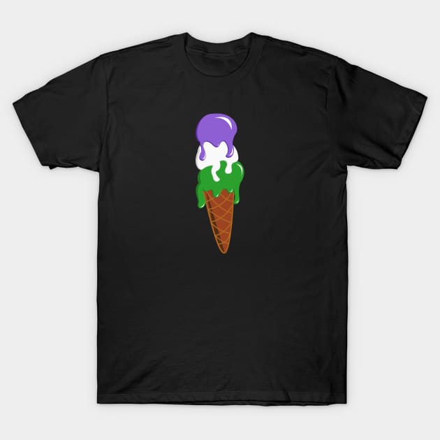 Scooped High for Pride T-Shirt by traditionation